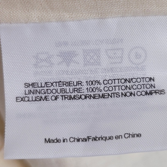 Tory Burch Elegant Cream Dress with Navy Blue Belt - Picture 10 of 10